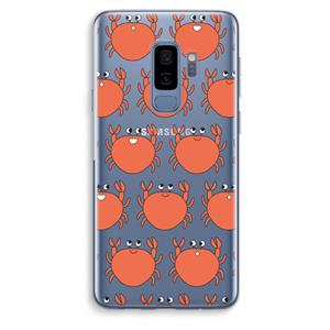 CaseCompany Krab: Samsung Galaxy S9 Plus Transparant Hoesje