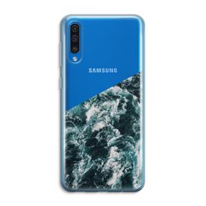 CaseCompany Zee golf: Samsung Galaxy A50 Transparant Hoesje
