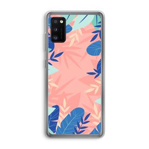 CaseCompany Tropisch: Samsung Galaxy A41 Transparant Hoesje