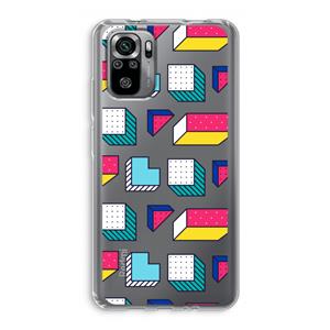 CaseCompany 8-bit N°7: Xiaomi Redmi Note 10S Transparant Hoesje