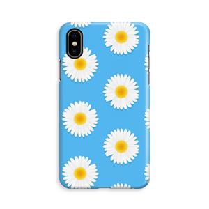 CaseCompany Margrietjes: iPhone Xs Volledig Geprint Hoesje