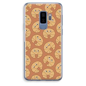CaseCompany Croissant: Samsung Galaxy S9 Plus Transparant Hoesje