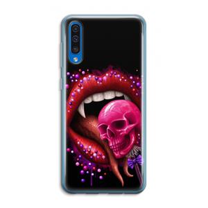 CaseCompany Dodelijk zoet: Samsung Galaxy A50 Transparant Hoesje