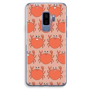 CaseCompany Krab: Samsung Galaxy S9 Plus Transparant Hoesje