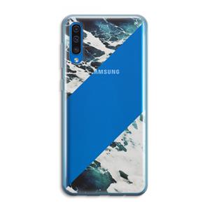 CaseCompany Golven: Samsung Galaxy A50 Transparant Hoesje