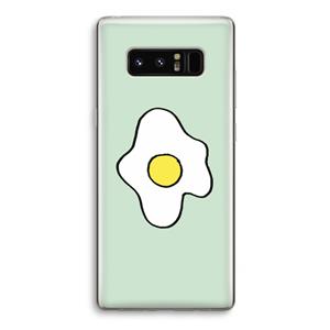 CaseCompany Spiegelei: Samsung Galaxy Note 8 Transparant Hoesje