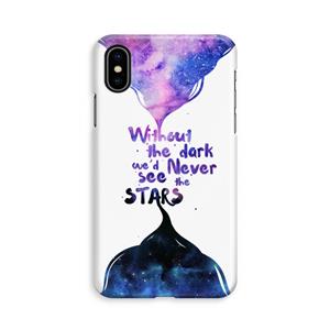 CaseCompany Stars quote: iPhone Xs Volledig Geprint Hoesje