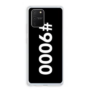 CaseCompany 9000: Samsung Galaxy S10 Lite Transparant Hoesje