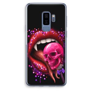 CaseCompany Dodelijk zoet: Samsung Galaxy S9 Plus Transparant Hoesje