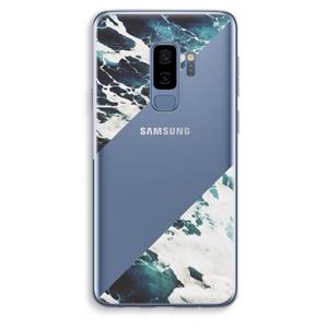 CaseCompany Golven: Samsung Galaxy S9 Plus Transparant Hoesje