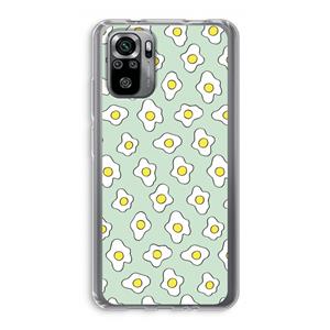 CaseCompany Spiegeleitjes: Xiaomi Redmi Note 10S Transparant Hoesje