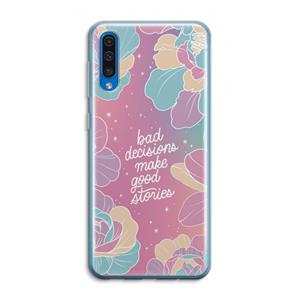 CaseCompany Good stories: Samsung Galaxy A50 Transparant Hoesje