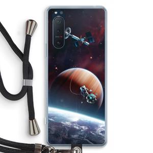 CaseCompany Examiner: Sony Xperia 5 II Transparant Hoesje met koord