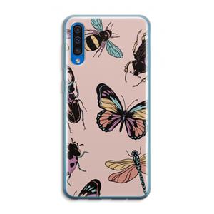 CaseCompany Tiny Bugs: Samsung Galaxy A50 Transparant Hoesje