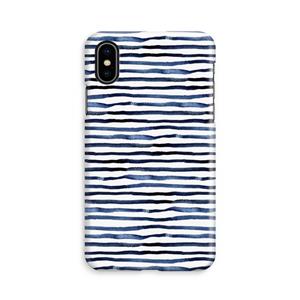 CaseCompany Verrassende lijnen: iPhone Xs Volledig Geprint Hoesje