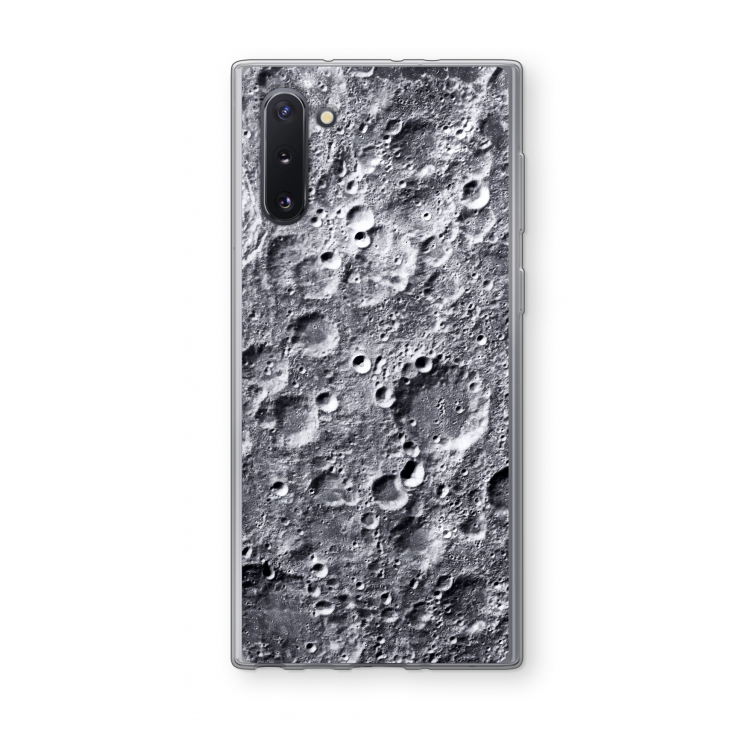 CaseCompany Maanlandschap: Samsung Galaxy Note 10 Transparant Hoesje