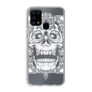CaseCompany Seek & Destroy: Samsung Galaxy M31 Transparant Hoesje