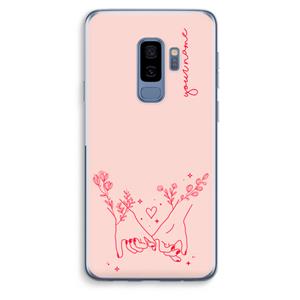 CaseCompany Best Friends: Samsung Galaxy S9 Plus Transparant Hoesje