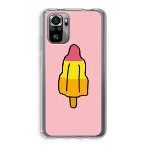 CaseCompany Raketijsje: Xiaomi Redmi Note 10S Transparant Hoesje