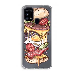 CaseCompany Diet Coke Please: Samsung Galaxy M31 Transparant Hoesje