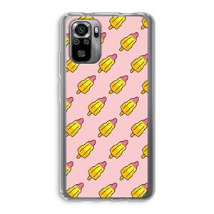 CaseCompany Waterijsjes: Xiaomi Redmi Note 10S Transparant Hoesje