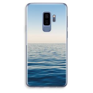 CaseCompany Water horizon: Samsung Galaxy S9 Plus Transparant Hoesje