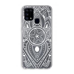 CaseCompany It's Complicated: Samsung Galaxy M31 Transparant Hoesje