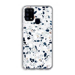 CaseCompany Terrazzo N°1: Samsung Galaxy M31 Transparant Hoesje