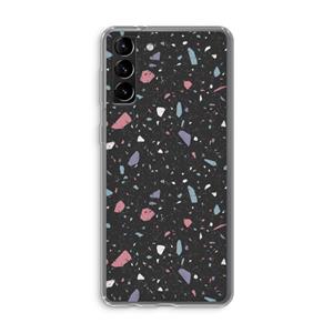 CaseCompany Terrazzo N°16: Samsung Galaxy S21 Plus Transparant Hoesje