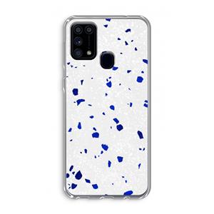 CaseCompany Terrazzo N°5: Samsung Galaxy M31 Transparant Hoesje