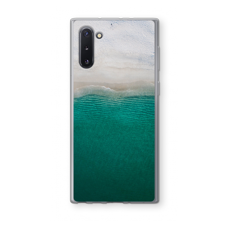 CaseCompany Stranded: Samsung Galaxy Note 10 Transparant Hoesje