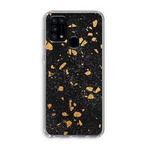 CaseCompany Terrazzo N°7: Samsung Galaxy M31 Transparant Hoesje