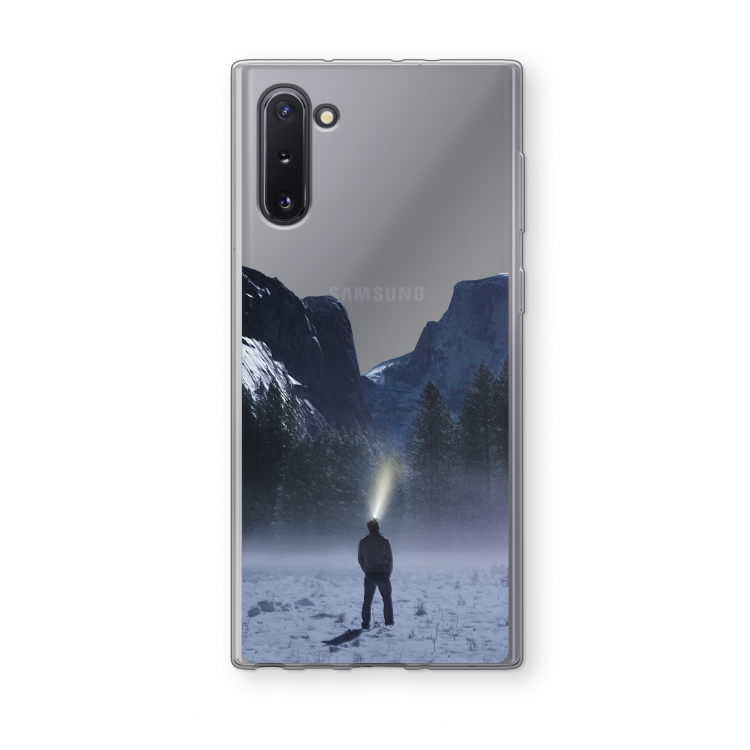 CaseCompany Wanderlust: Samsung Galaxy Note 10 Transparant Hoesje