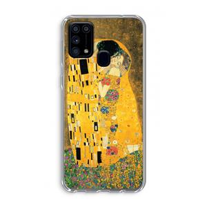 CaseCompany Der Kuss: Samsung Galaxy M31 Transparant Hoesje