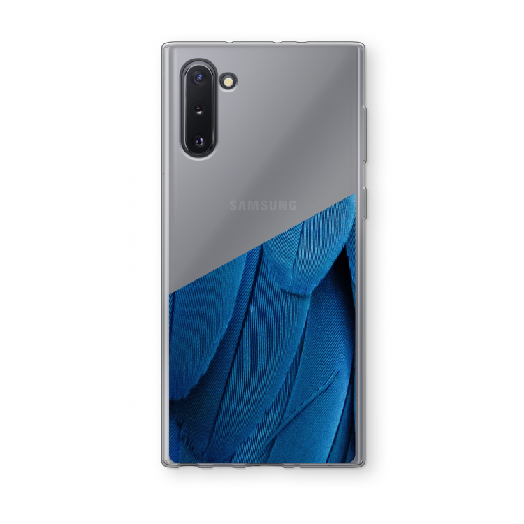 CaseCompany Pauw: Samsung Galaxy Note 10 Transparant Hoesje