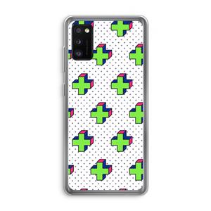 CaseCompany 8-bit N°10: Samsung Galaxy A41 Transparant Hoesje