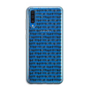 CaseCompany Crazy shapes: Samsung Galaxy A50 Transparant Hoesje