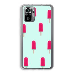 CaseCompany Waterijsje: Xiaomi Redmi Note 10S Transparant Hoesje