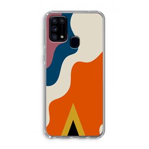 CaseCompany Noor A: Samsung Galaxy M31 Transparant Hoesje