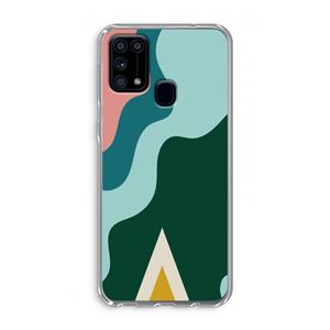 CaseCompany Noor B: Samsung Galaxy M31 Transparant Hoesje