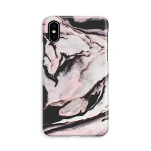 CaseCompany Roze stroom: iPhone Xs Volledig Geprint Hoesje