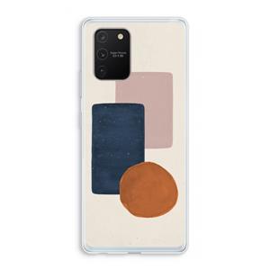 CaseCompany Geo #3: Samsung Galaxy S10 Lite Transparant Hoesje