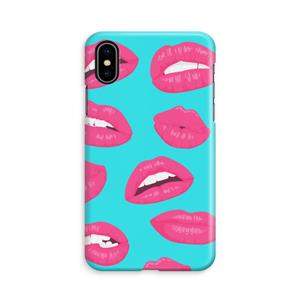 CaseCompany Bite my lip: iPhone Xs Volledig Geprint Hoesje