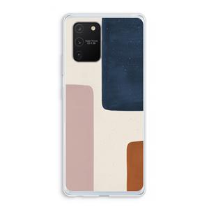 CaseCompany Geo #5: Samsung Galaxy S10 Lite Transparant Hoesje