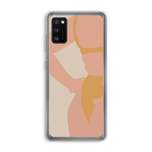 CaseCompany Bikini body: Samsung Galaxy A41 Transparant Hoesje