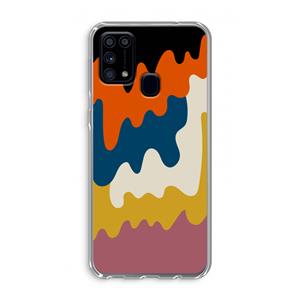 CaseCompany Baar A: Samsung Galaxy M31 Transparant Hoesje