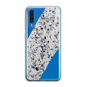 CaseCompany Gespikkelde marmer: Samsung Galaxy A50 Transparant Hoesje