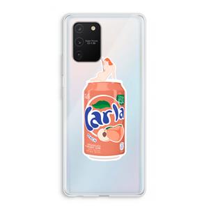 CaseCompany S(peach)less: Samsung Galaxy S10 Lite Transparant Hoesje