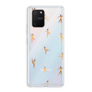 CaseCompany Dans #2: Samsung Galaxy S10 Lite Transparant Hoesje