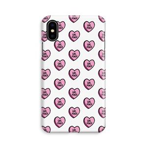 CaseCompany GIRL POWER: iPhone Xs Volledig Geprint Hoesje